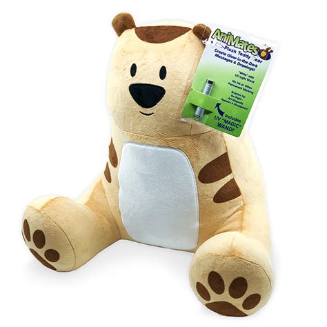 Animates Glow Plush | Doodle Glow-In-The-Dark Plush Bear