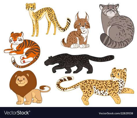 Big Cats Clipart Feline Clipart Graphics | lupon.gov.ph