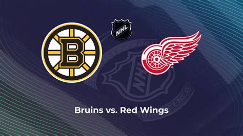 Bruins vs. Red Wings NHL Predictions, Picks and Odds - October 28