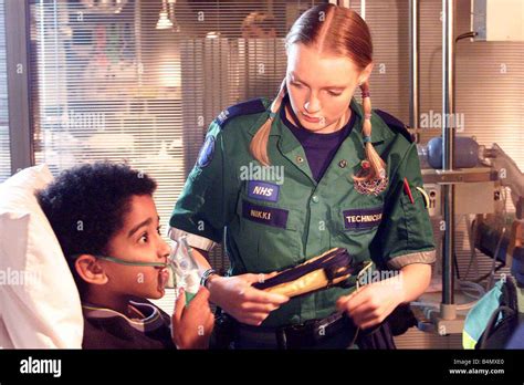 TV Programme Casualty August 2002 Behind the scenes at Casualty Stock Photo - Alamy