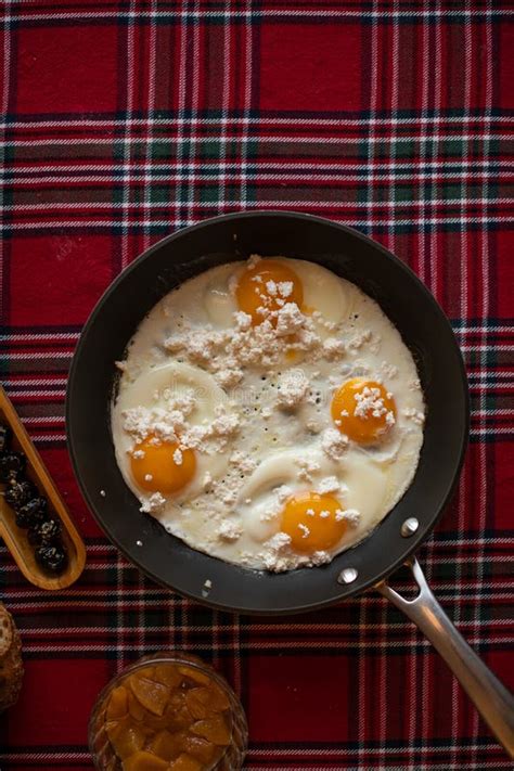 Sunny Side Up Eggs with Cheese Stock Image - Image of table, breakfast: 139456629