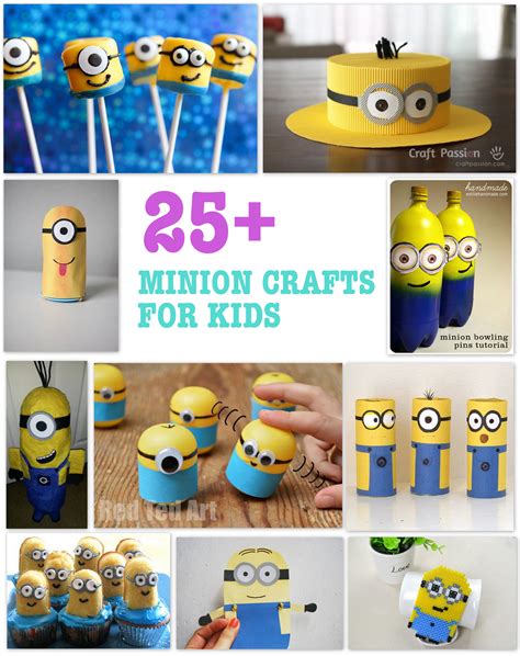 25+ Minion Crafts | Fun Family Crafts