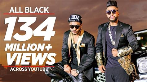 All Black Full Song | Sukhe | Raftaar | New Video 2015 | T-Series | Black song, All black, Songs