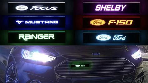 Enhance Your Car's Exterior with an LED Car Logo Sticker