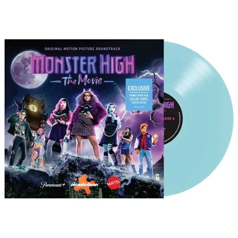 Monster High The Movie Soundtrack Exclusive Translucent Blue Color Vin ...