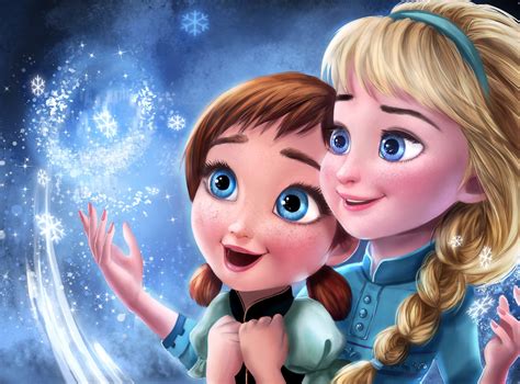 Elsa And Anna Frozen Disney Wallpaper