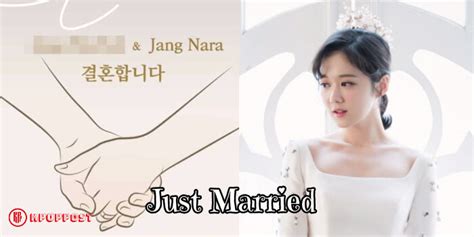 Jang Nara and Her Non-Celebrity Husband Are Officially Married in a ...