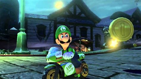 Luigi Death Stare Mario Kart 8 - YouTube