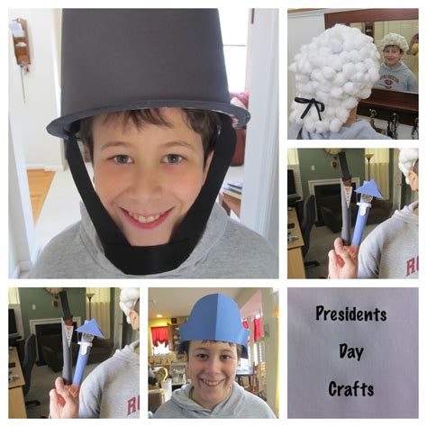 You, Me and B: Presidents Day Crafts