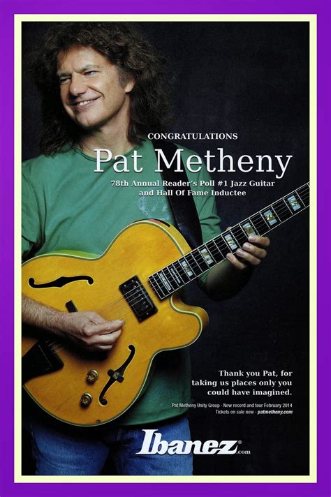 Jazz Profiles: Pat Metheny - Downbeat Hall of Fame