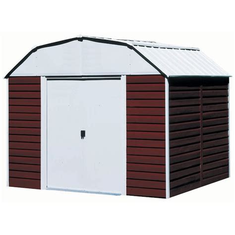 Arrow 10-ft x 8-ft Galvanized Steel Storage Shed in the Metal Storage Sheds department at Lowes.com