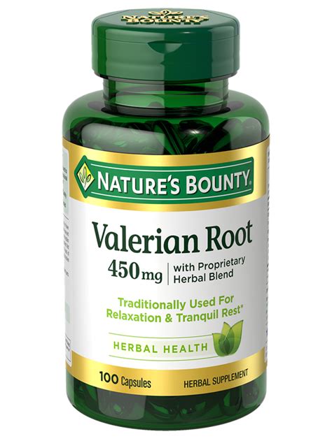 Natures Bounty Valerian Root 450 mg 100 Reviews 2021