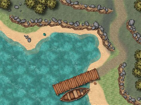 Drowned Sailor Encounter_Dragons of Stormwreck Isle | Inkarnate - Create Fantasy Maps Online