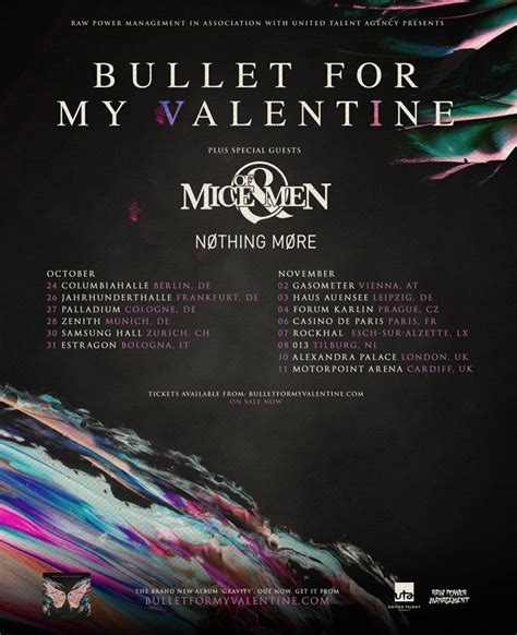 Bullet for My Valentine Tour Dates 2019 & Concert Tickets | Bandsintown