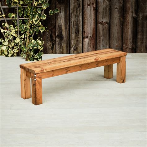 Wooden Bench - Castle Range - Woodberry