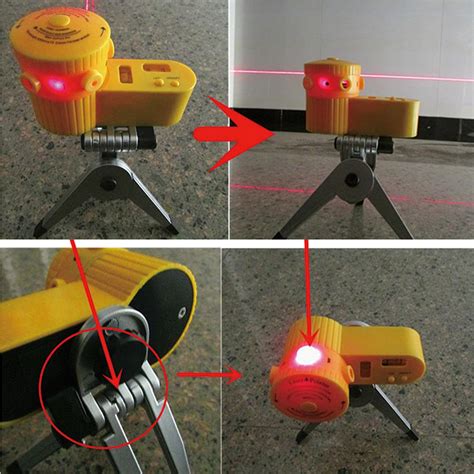 Measuring Tools Multifunction Cross Laser Level Leveler Vertical ...