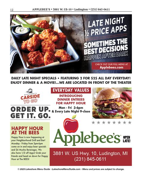 Updated Applebee's Menu Prices Discontinued Items (2023), 56% OFF