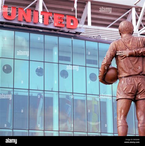 manchester united football club old trafford Stock Photo - Alamy