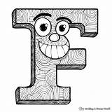 F Coloring Pictures 5 Best Images Of Large Printable Letter sketch template