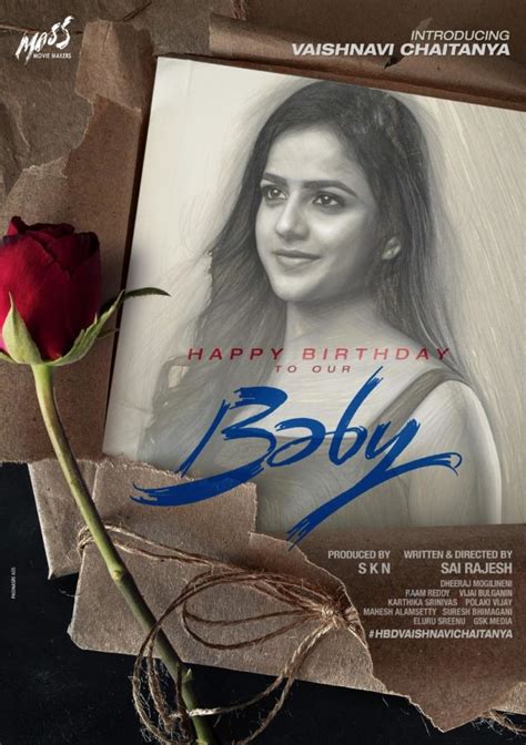 Team Baby drops special poster on Vaishnavi Chaitanya's Bday - TeluguBulletin.com