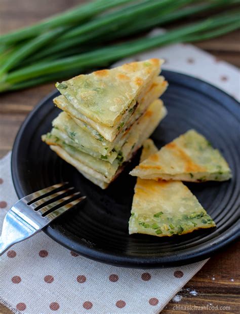 Chinese Scallion Pancakes (Congyoubing) | China Sichuan Food