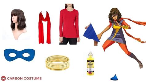 Ms. Marvel (Kamala Khan) Costume | Carbon Costume | DIY Dress-Up Guides ...