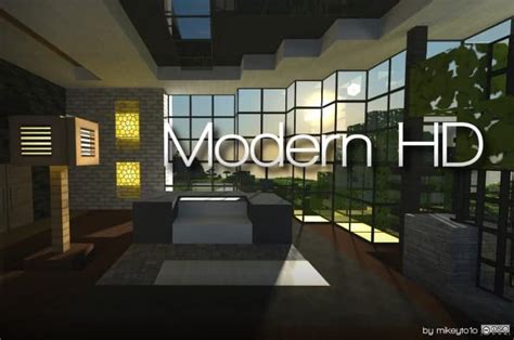 Modern HD Resource Pack 64x – Minecraft Building Inc