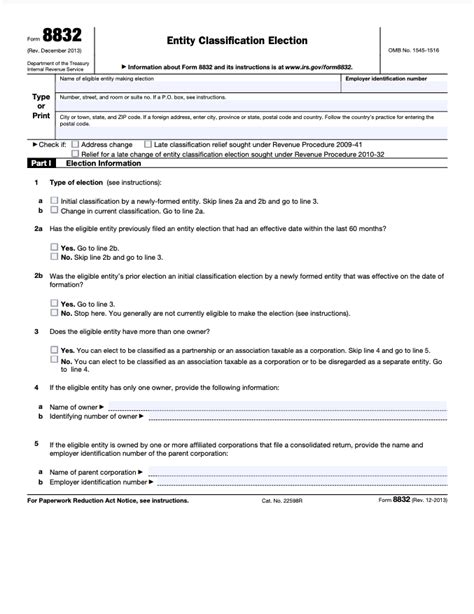 Form 8832 and Changing Your LLC Tax Status | Accracy Blog