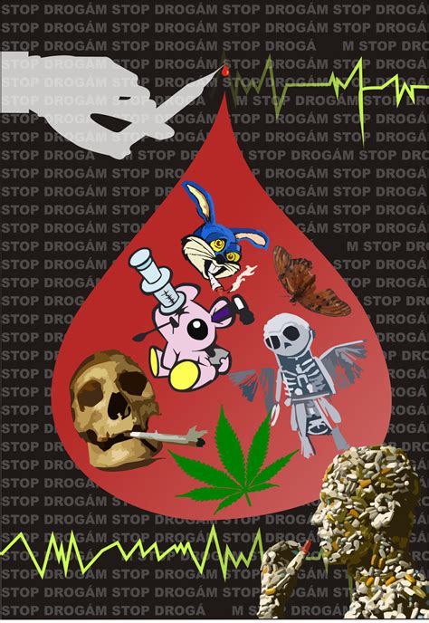 Anti-drugs poster by pathydesign on DeviantArt