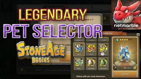 Stone Age Begins | Legendary Pet Selector (Gameplay) - YouTube