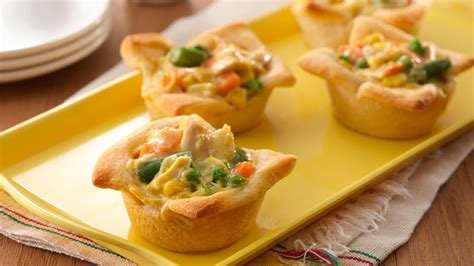 Chicken Pot Pie Crescent Cups Recipe - Pillsbury.com