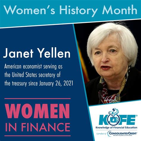 Janet Yellen | Biography, the Fed, & Facts | Janet yellen, Womens ...