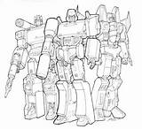 Transformers G1 Starscream Coloring Pages sketch template