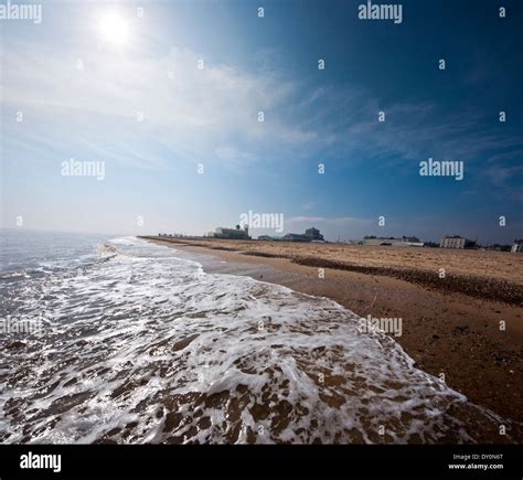 Great Yarmouth beach sea sand beach Stock Photo - Alamy