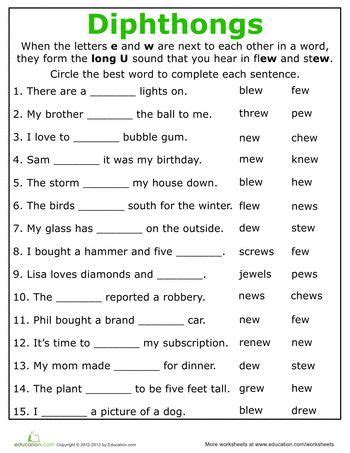 3rd Grade Phonics Worksheets Pdf - Askworksheet