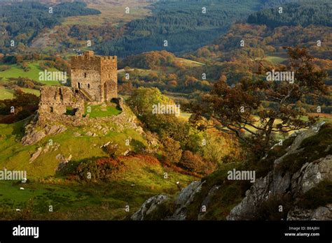 Dolwyddelan Castle, Dolwyddelan, nr Betws y Coed, Snowdonia National Stock Photo, Royalty Free ...