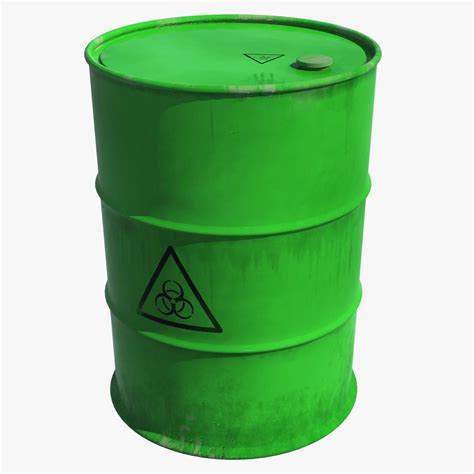 Toxic Waste Barrel 3D Model 3D Model #AD ,#Waste#Toxic#Model#Barrel Gallon, Design Trends, Toxic ...