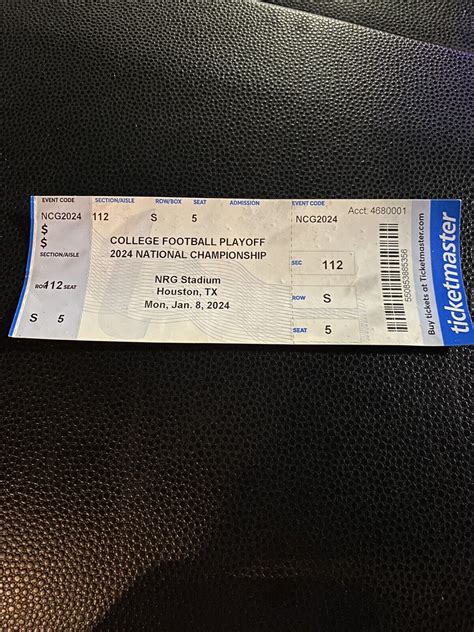 2025 Cfp National Championship Tickets Nse - Piers Clark