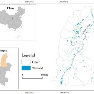 Location map of the Yinchuan Plain, Ningxia, China. | Download ...