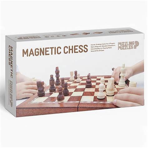 Chess Set Magnetic Folding - Puzzling Puzzles