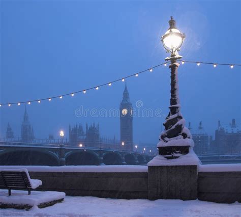 Snow in London stock image. Image of beautiful, international - 17644085