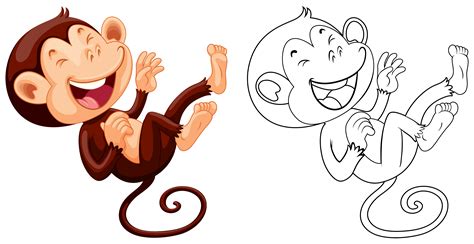 Laughing Animals Clipart Black