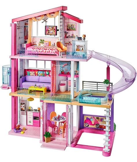 BN Three-Storey Barbie Dream Estate DreamHouse Fully-Furnished Doll ...