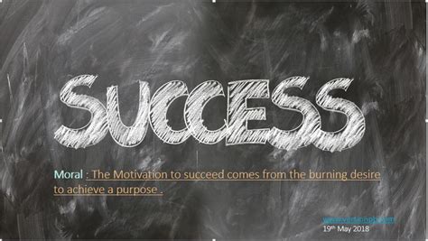 Short Story on Secret Of Success - VersionPB