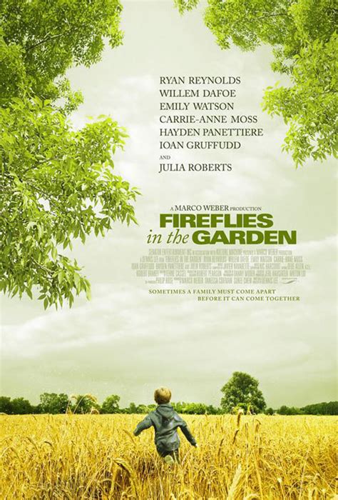 Fireflies in the Garden (2010) Poster #1 - Trailer Addict