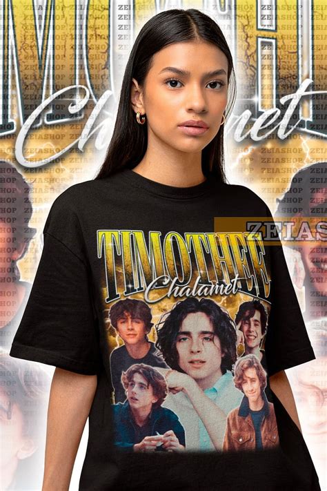 Timothee Chalamet Retro 90s Shirt, Timothee Chalamet Sweatshirt, Timothee Chalamet Fan Merch ...