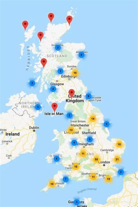 Cold war nuclear bunker map shows every single shelter in the UK | UK ...