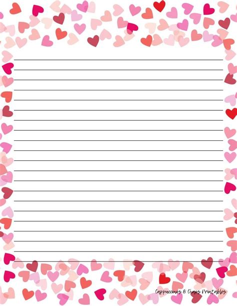 Printable Love Letter Paper