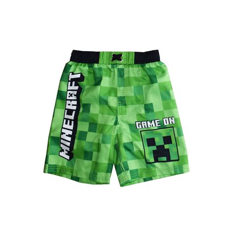 Minecraft Jungen Creeper Badeshorts Bekleidung Bademode Badeshorts ...