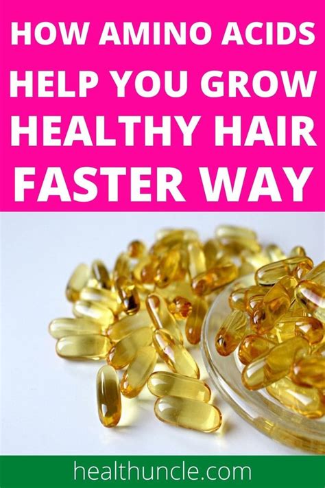 How Amino Acids Help You Grow Healthy Hair Fast? in 2021 | Grow healthy hair fast, Vitamins for ...